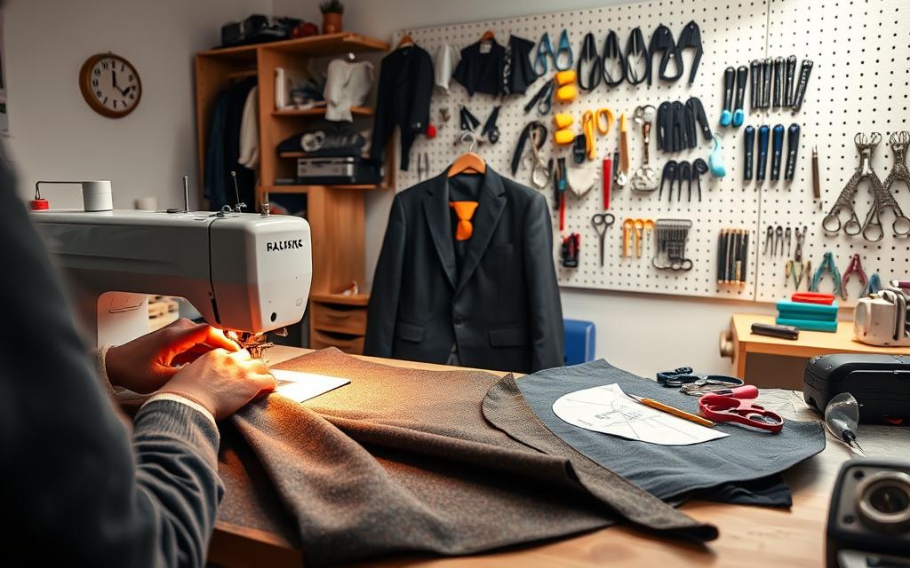 Techniki szycia kurtki