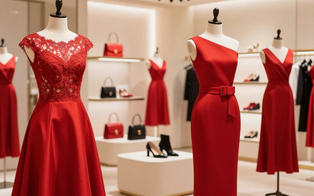 czerwone sukienki czerwone sukienki